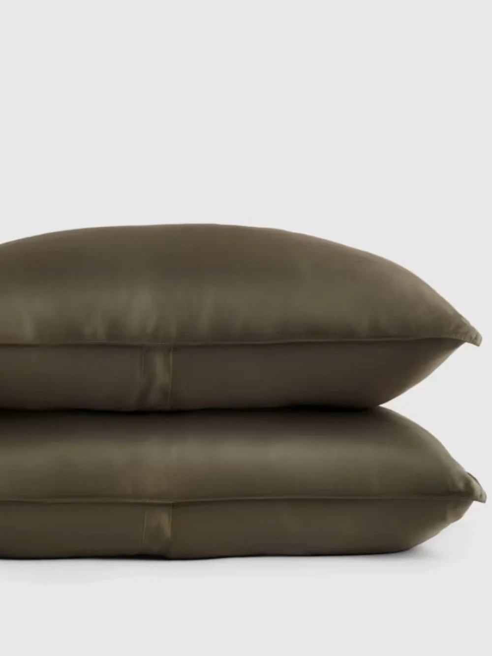 New Bamboo Sham set of 2 Dusty Olive Green Standard